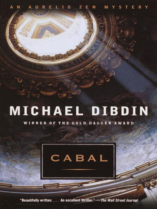 Title details for Cabal by Michael Dibdin - Available